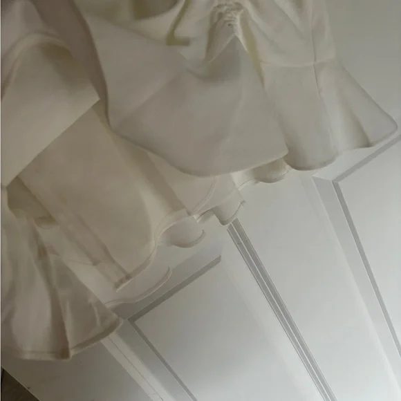 Sandro Elegant White Blouse - Picture 12 of 15